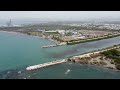 Drone over Ponce, Puerto Rico