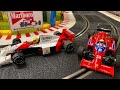 F1 slot car NSR vs Scaleauto the Performance Test - Formula 86-89 vs Formula 90-97