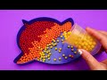 Rainbow Eggs: Making Rainbow SpongeBob Bathtub by Mixing CLAY Coloring! Satisfying ASMR Videos