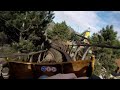Wodan Timburcoaster (Holzachterbahn) - Europa Park | Onride | AKASO Action Cam 4K