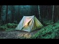 [Try Listening In 3 Minutes] To Sleep Instantly With Heavy Rain On Tent | ASMR White Noise 10 Hours