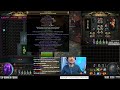 [PoE] Spending 5000 Divines to craft a Mirror tier strength stacking wand - Stream Highlights #842