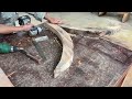 Building A Difficult, rustic Table From Rotten Old Wood // Woodworking Restore Old Wood