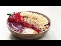 HOW TO MAKE A THICK ACAI BOWL | THICK SMOOTHIE BOWL RECIPE |  BREAKFAST IDEAS