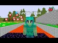 HIHA ENDERMAN NGÀY ĐẦU ĐI HỌC TRỞ LẠI TẠI LỚP HỌC QUÁI VẬT TRONG MINECRAFT*HIHA LỚP HỌC QUÁI VẬT 🥰🤩