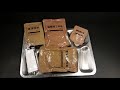 2018 Chinese PLA Type 13 MRE Individual Self Heating Meal Ready to Eat Worst Ration Taste Testing