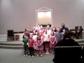 Kids choir singing 