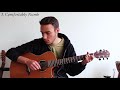 TOP 10 - Awesome ROCK songs for FINGERSTYLE Guitar