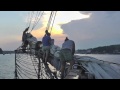 Sailing the Pride of Baltimore II