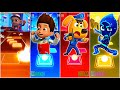 Spidey 🆚 Ryder - PAW Patrol 🆚 Sheriff Labrador 🆚 Night Ninja - PJ Masks 🎶 Tiles Hop EDM Rush