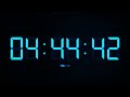 5 Hours Digital Countdown Timer with Simple Beeps 💙