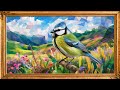 TV 4K Free Frame: Artistic screensaver for your TV, featuring a dynamic masterpiece #paintingart #tv