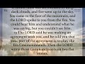 Holy Bible Audio: DEUTERONOMY 1 to 34 - With Text (Contemporary English)