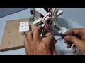 I turn spinner machine motor into 220v 12000w electric generator