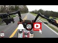 MOTORCYCLE COFFEE RUN/ SASQUATCH?? (4K) (Harley Fatboy)