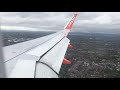 EXTREME TURBULENT LANDING INTO MANCHESTER!