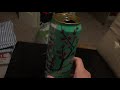 Opening a Can of Arizona Green Tea