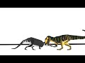 carcharodontosaurus vs tyrannotitan (lazy animation)