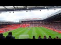 Manchester United V Everton Just Before Kick OFF