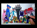 Drawing All Smiling Critters Cartoon Vs Realistic ( Poppy playtime Chapter 3 )