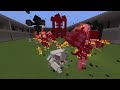 IRON GOLEMS vs WITHERS in Mob Battle