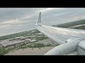 American Airlines Boeing 737-800 Landing CLT-BWI 4-25-2024
