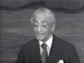 How does the mind become quiet? | J. Krishnamurti