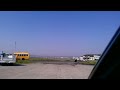 Private jet taking off at Sikorsky Airport, Bridgeport/Stratford CT