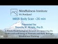 MBSR Guided Practice - Body Scan