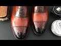 HOW TO PATINA/BURNISH YOUR SHOES-Shoe Shine Tutorial for Allen Edmonds Park Avenue