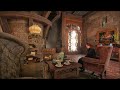 Gryffindor Common Room 🦁 POMODORO 25/5 ASMR 📚 | Hogwarts Legacy Ambience ✍️ Focus, Relax & Study