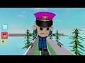 NUEVO MODO! POLICE GIRL CONTRA HOMBRES BARRY en LA PRISIÓN DE BARRY!Tutorial completo del juego obby