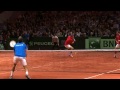 Federer/Wawrinka (Switzerland) vs Benneteau/Gasquet (France) Highlights | Davis Cup | ITF