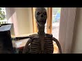 FULLY REPAIRED Spirit Halloween 2010 Life Size Animated Bone Collector Animatronic Decoration 💀🎃👻