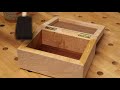How to Make a Simple Wooden Box with Mortised Hinges