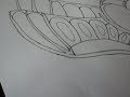 Wings of Fire SilkWing drawing PART ONE