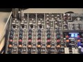How to use a Behringer 1204FX mixer for live sound reinforcement