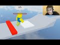 Challenging Random Person to Beat My Troll Obby (Roblox Obby Creator)