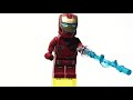 Iron man vs captain america in lego . Stop motion animation