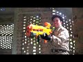 LTT Game Nerf War :  Couple Police Patrols SEAL X Crime Mr Close Crazy Nerf guns Game