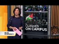 Growing number of demonstrations on college campuses over war in Gaza