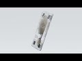 Retro Transparent Hard drive animation - Made on Blender