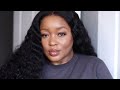 GRWM 🔥 You need this glueless water wave 5x5 HD closure wig | Quick & easy install | Yolissa Hair