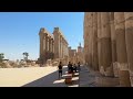 Full tour of the splendid ancient Luxor Temple in Egypt 2023