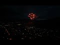 Fireworks over Cañon City Colorado