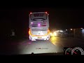 INALILLAHI !! Balapan Bus Berujung Petaka, Isuzu Traga Vs Pajero Depan Mata