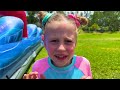 Nastya learns from her dad how to stay safe in summer - Video Series for Kids