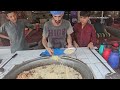 KABULI PULAO RECIPE! 40+ KG GIANT MEAT PULAU PREPARED | STREET FOOD AFGHANI ZAIQA CHAWAL