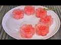 Glass Rose Pudding