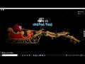 Playing the mimic chrismast trials(roblox)